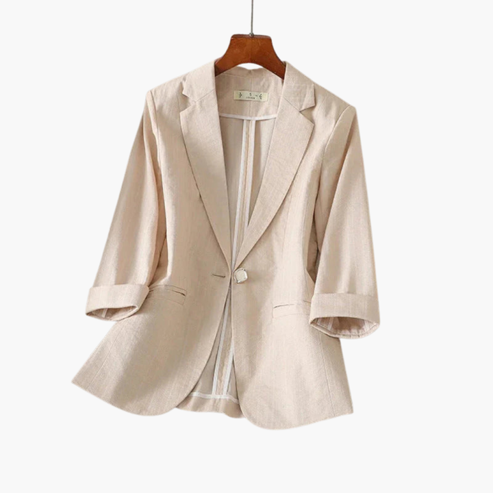 Rosamund | Damen Blazer mit 3/4-Ärmeln in Pink