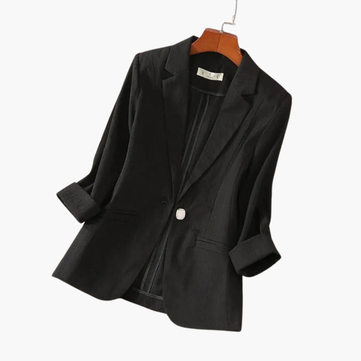 Rosamund | Damen Blazer mit 3/4-Ärmeln in Pink