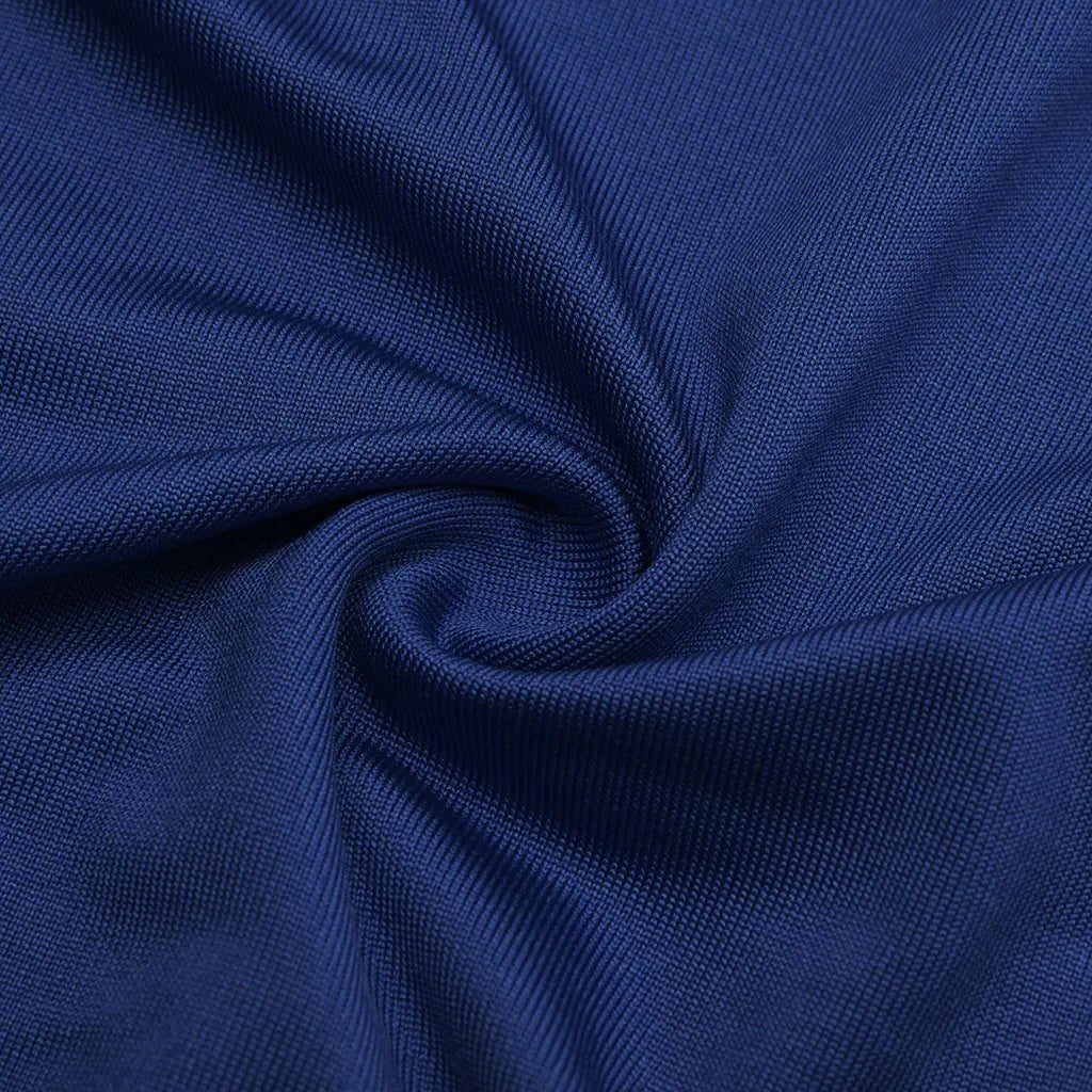 Jamila | Pailletten Chiffon Midi-Kleid für Damen mit kalten Schultern