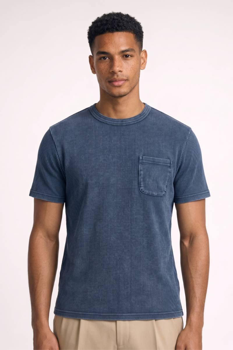 T-Shirt Herren - Lässig Mit Brusttasche | Bequemer Schnitt