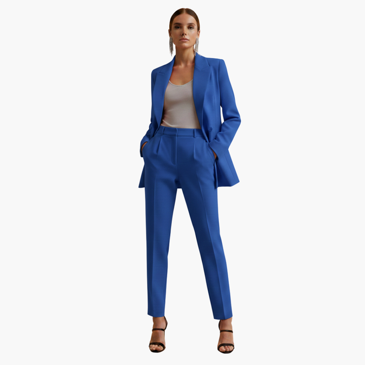 Tabitha | Damen Doppelreihiger Blazer-Anzug Set