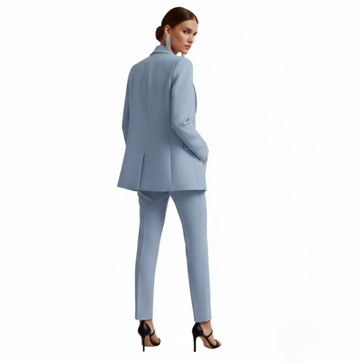 Tabitha | Damen Doppelreihiger Blazer-Anzug Set