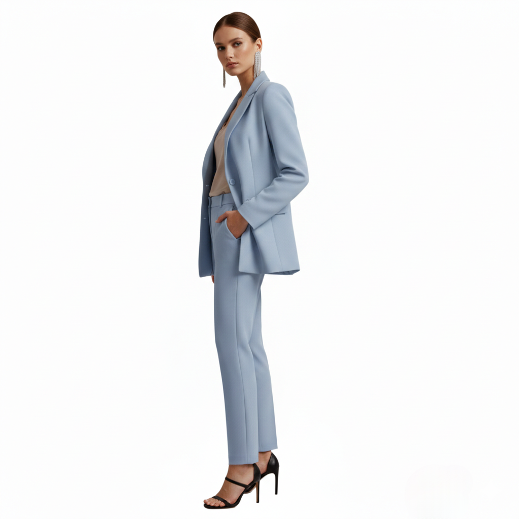 Tabitha | Damen Doppelreihiger Blazer-Anzug Set