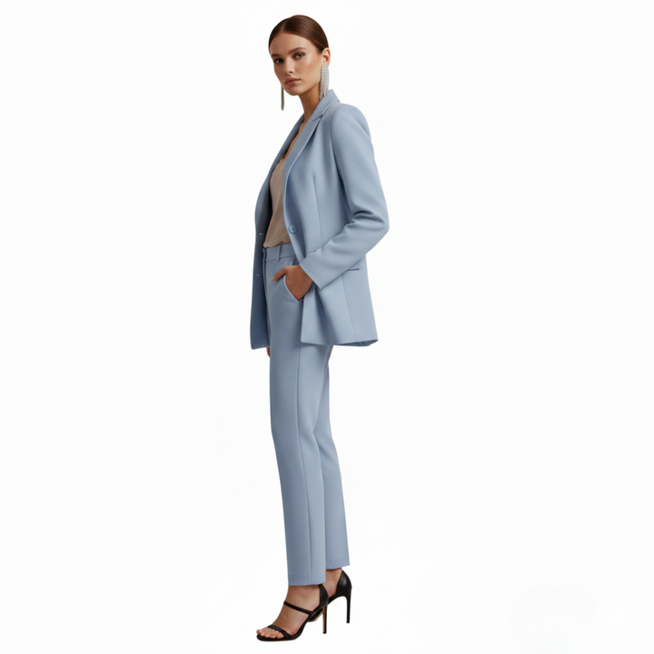 Tabitha | Damen Doppelreihiger Blazer-Anzug Set