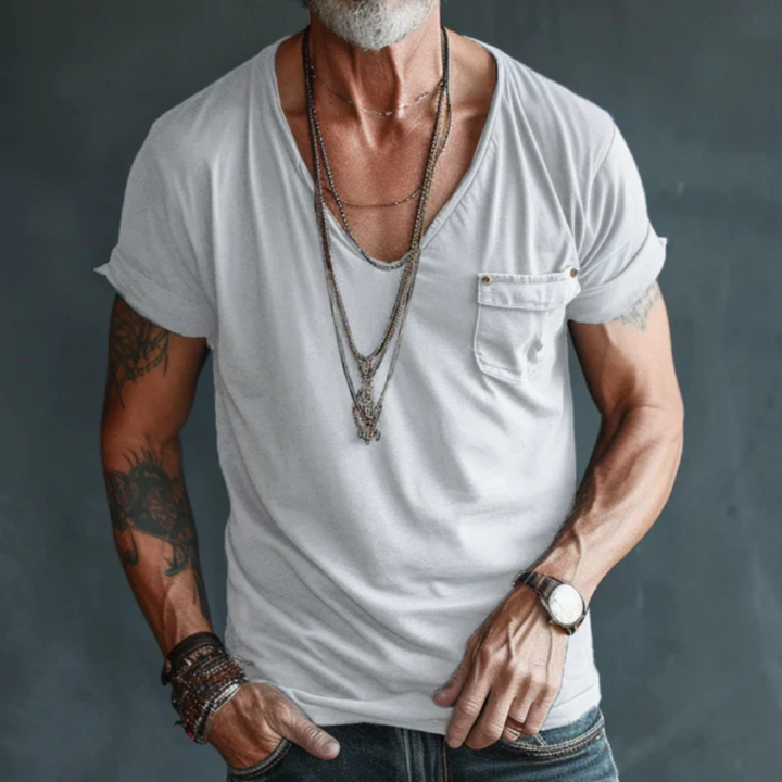 Timon | Herren T-Shirt Mit Taschen Alltag