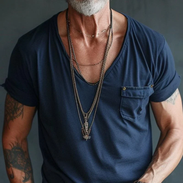 Timon | Herren T-Shirt Mit Taschen Alltag