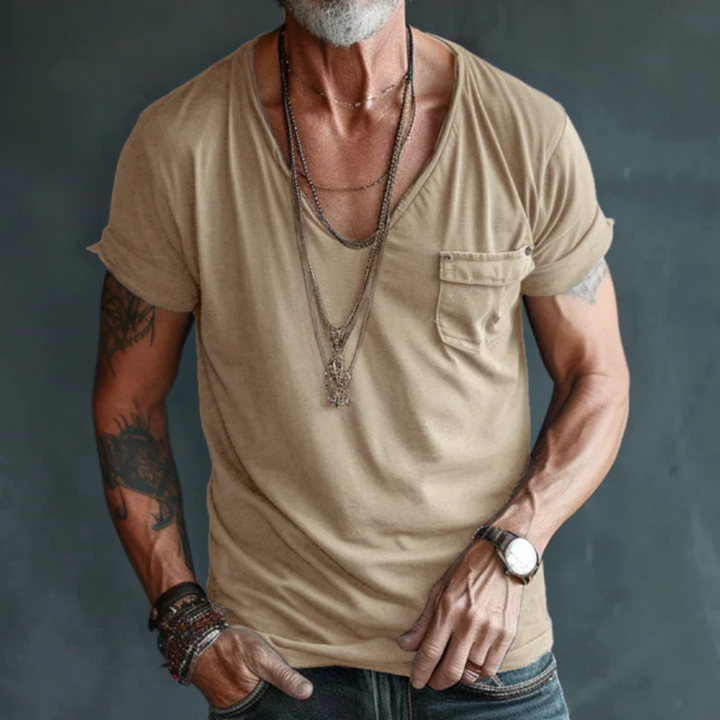Timon | Herren T-Shirt Mit Taschen Alltag