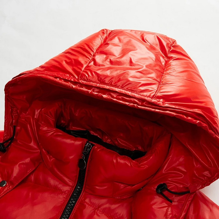Tommy | Glänzende Pufferjacke für Herren