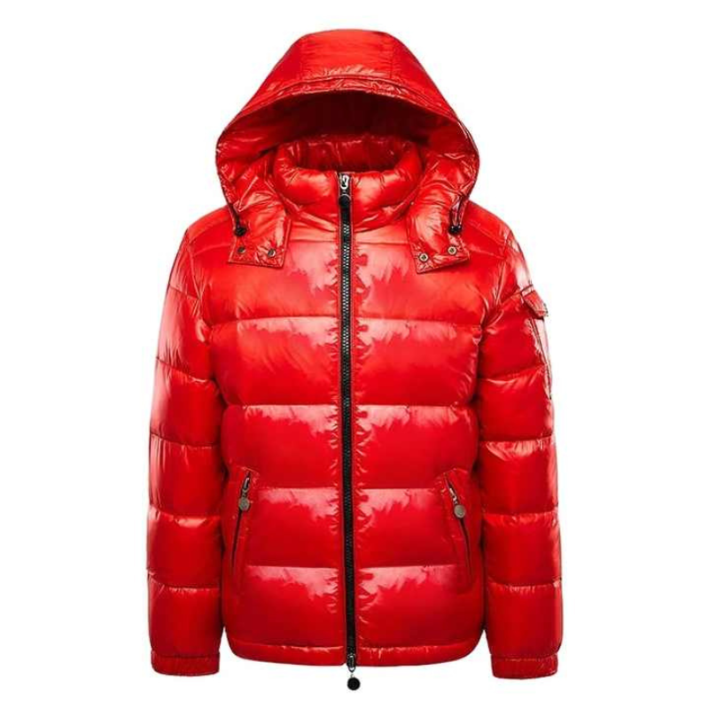 Tommy | Glänzende Pufferjacke für Herren
