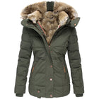 Tommy | Damenjacke mit Kragen und Fell