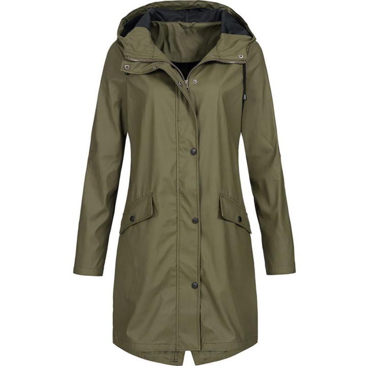 Uniq | Stilvolle Damen Regenjacke mit Kapuze