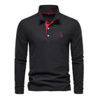 Langärmliges Poloshirt für Herren