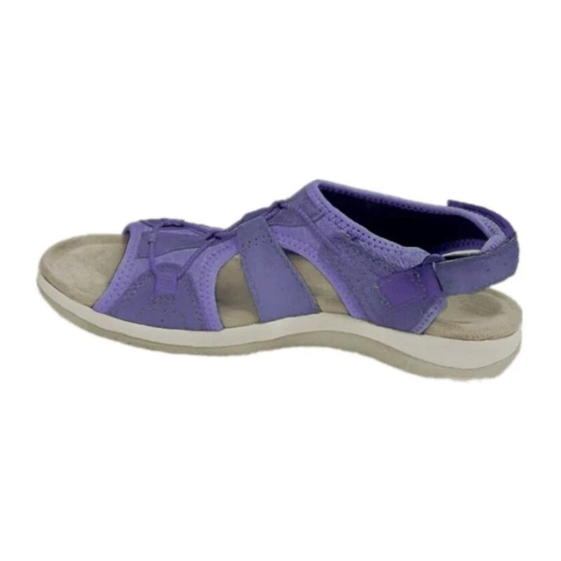 Heidi - Damen Sandalen mit Klettverschluss und Mesh-Einsätzen