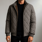 Winterjacke für Herren mit langen Ärmeln und Taschen
