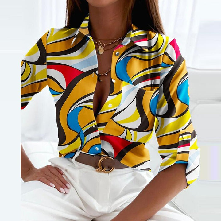Elisa - Klassische Bluse mit Kragen
