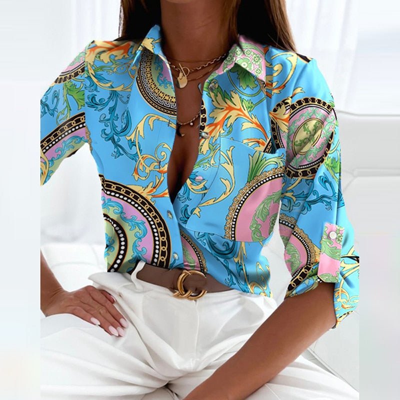Elisa - Klassische Bluse mit Kragen