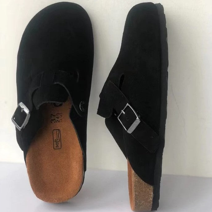 Boston | Elegante Wildleder Slipper für Damen